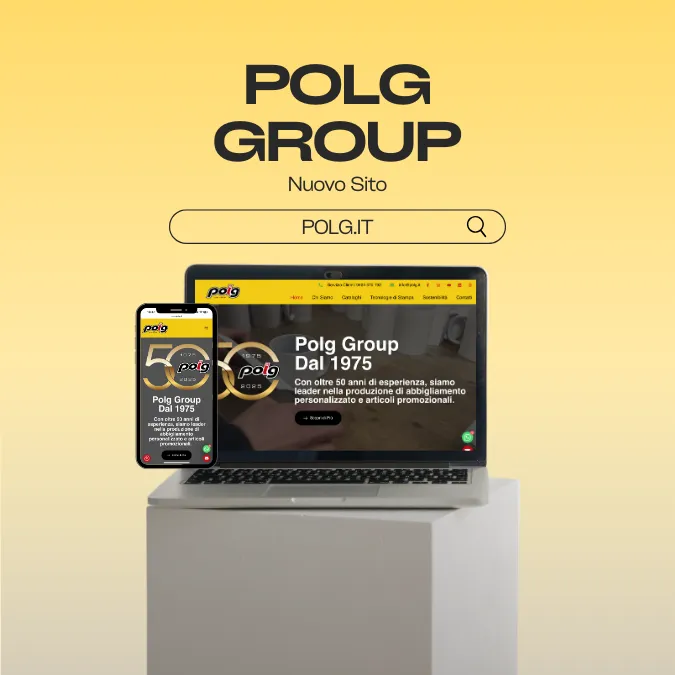 Sito web professionale SEO realizzato da MyFast per Polg Group a Bassano del Grappa Vicenza